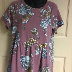 Baby doll top sz small